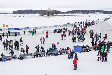 Finland Ice Marathon Kuopiossa