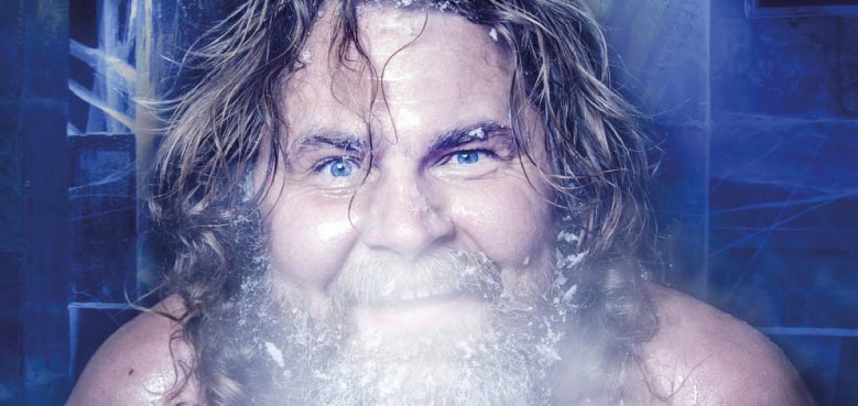 Talviopas jääsaunassa